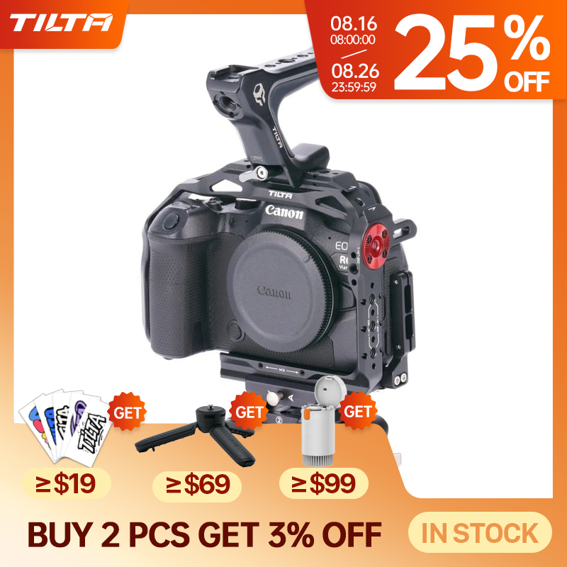 Camera Cage Baseplate - TILTA لكانون R6 مارك II R6M2