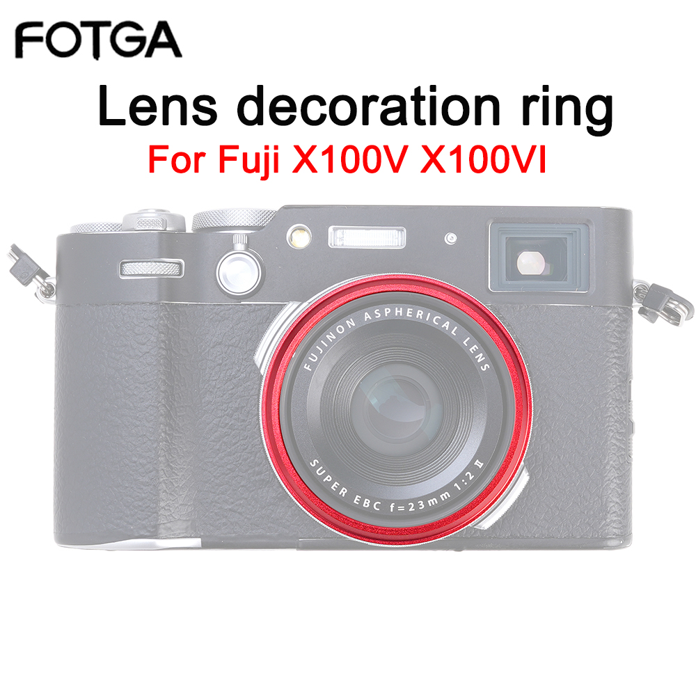 FOTGA عدسة الديكور الدائري لكا - مراجعة Fujifilm Camera X100Vi وسعره